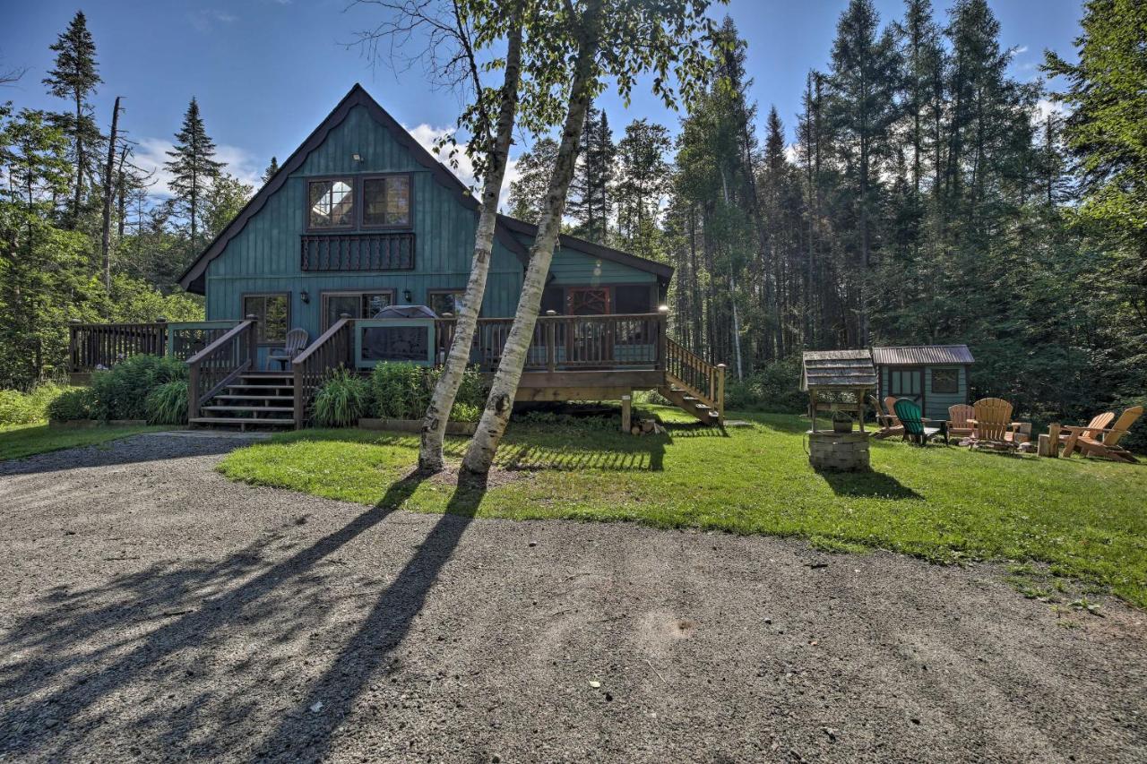 Lake Placid Chalet Deck And Forest Views! Exterior foto